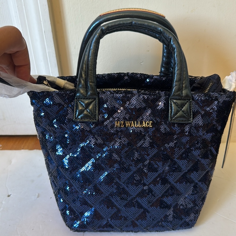 MZ Wallace sequin tote